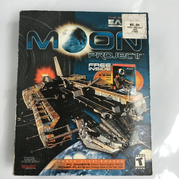 Moon Project PC 2001 Complete in Box Strategy Guide Windows 95 / 98/ ME - Picture 1 of 10